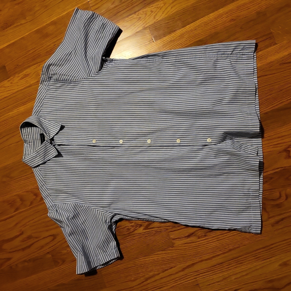 Via Europa short sleeved collared shirt